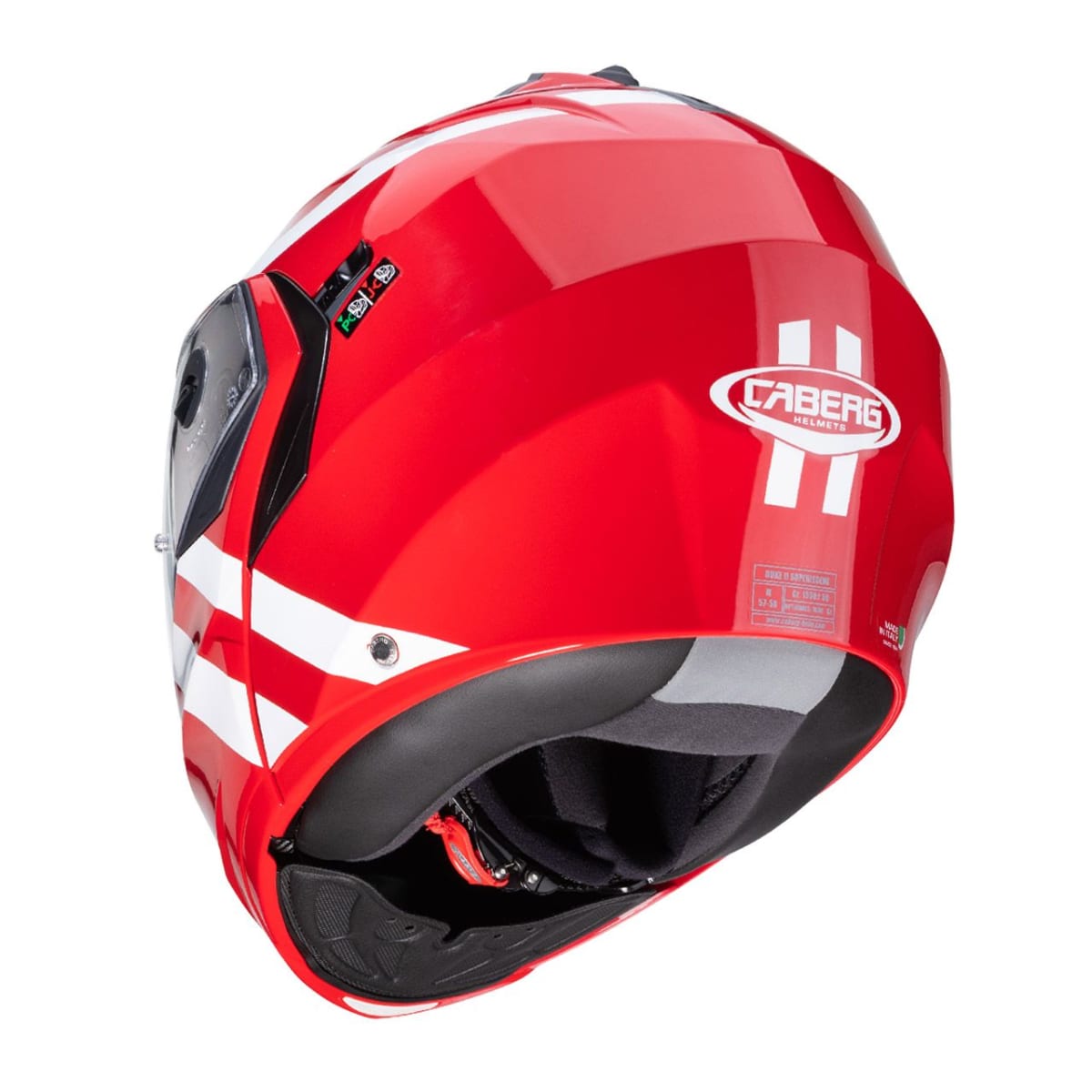 Casco Duke Il Superlegend Red/White7
