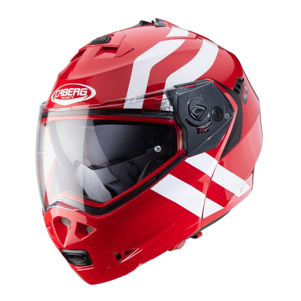 Casco Duke Il Superlegend Red/White2