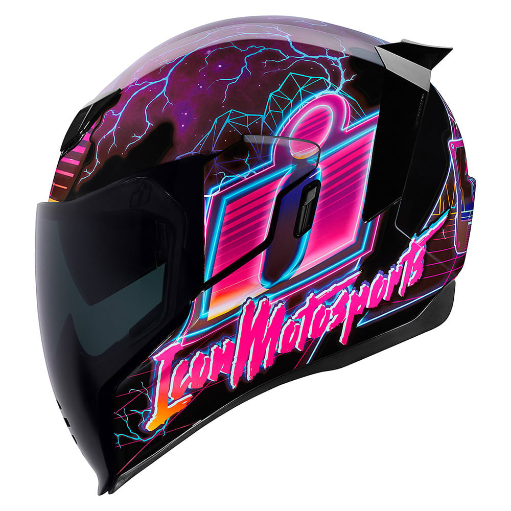 Casco Airflite Synthwave Purple1