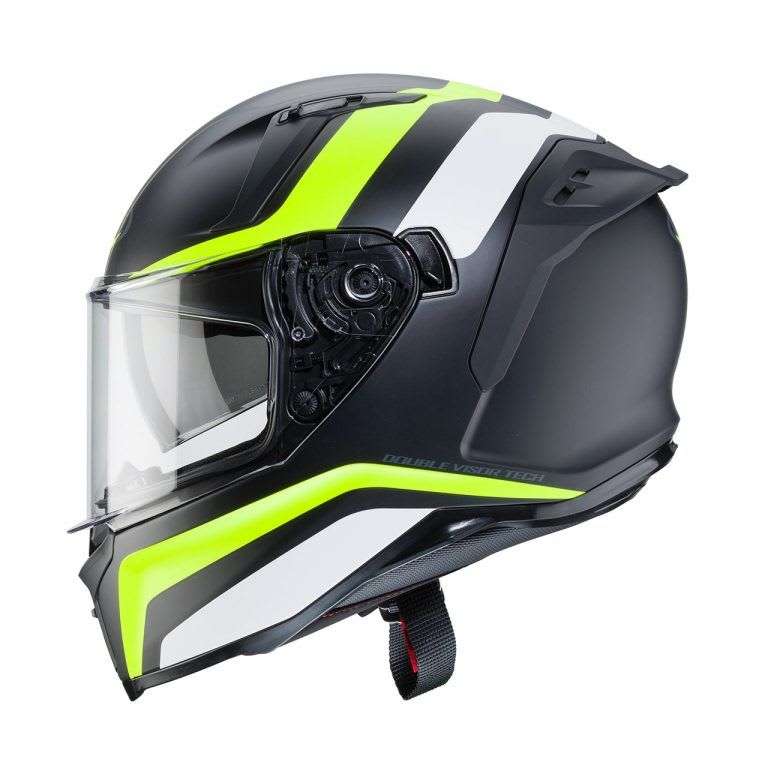 Casco Avalon Blast Matt Black/White/Yellow Fluo3
