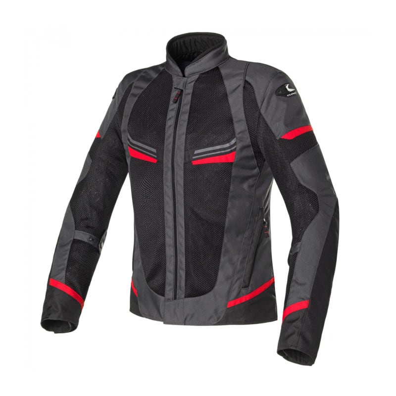 AIRJET-5 GRIS OSCURO/ROJO1