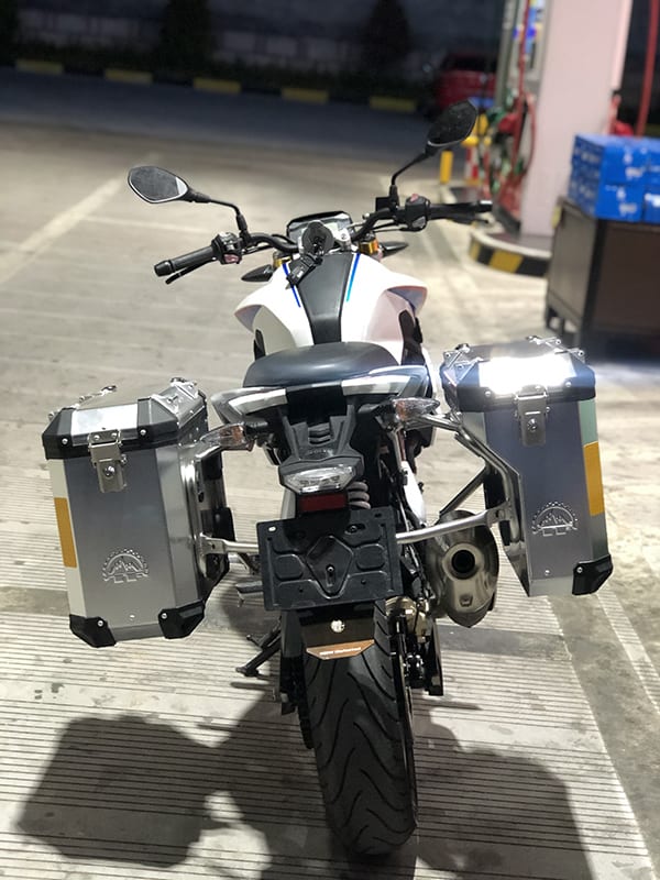 ANCLAJE MALETAS LATERALES G310GS1