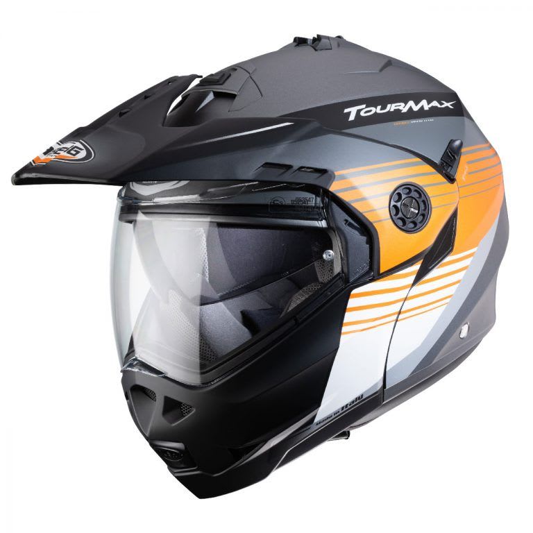 Casco Tourmax Titanatt Gunetal/Orange/White4