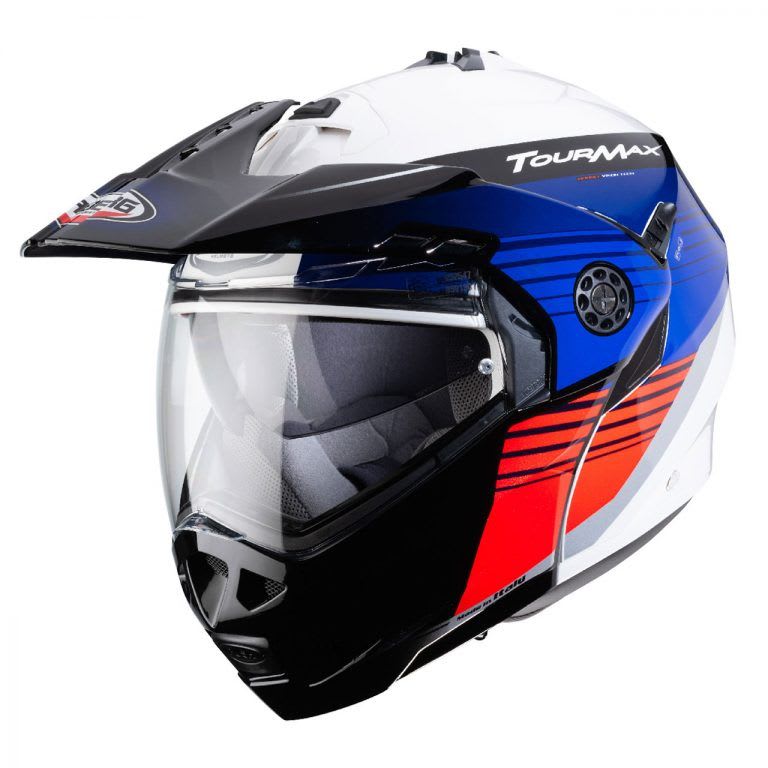 Casco Caberg Tourmax Titan White/Blue/Red4