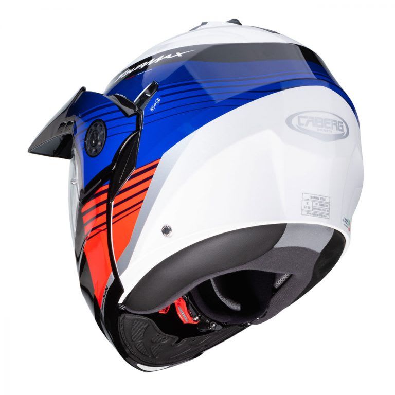 Casco Caberg Tourmax Titan White/Blue/Red1