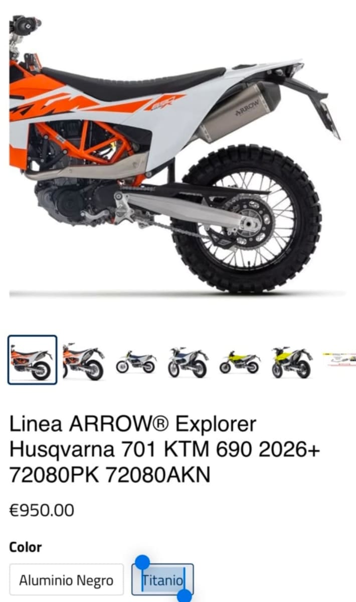 KTM 690 ENDURO 202610