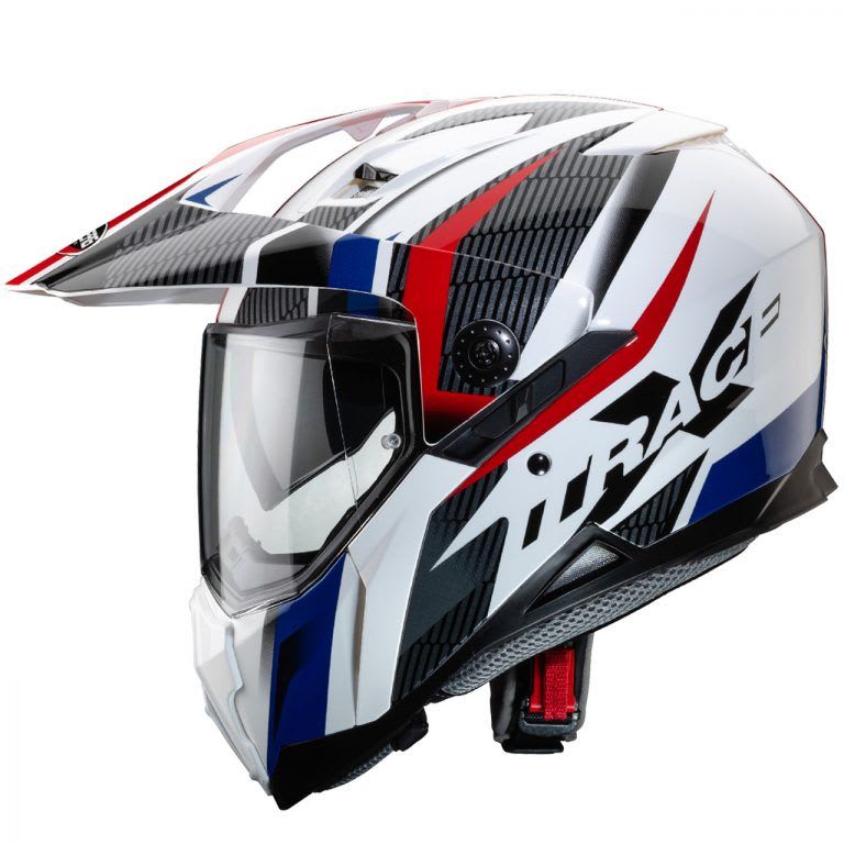 Casco Xtrace Savana White/Red/Blue2