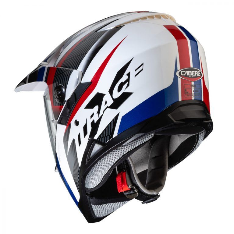 Casco Xtrace Savana White/Red/Blue1