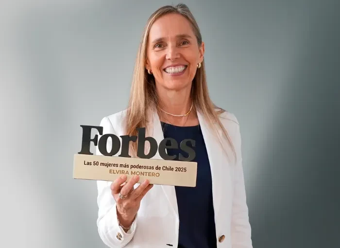 Elvira Montero en Forbes 2025, las 50 mujeres más poderosas de Chile