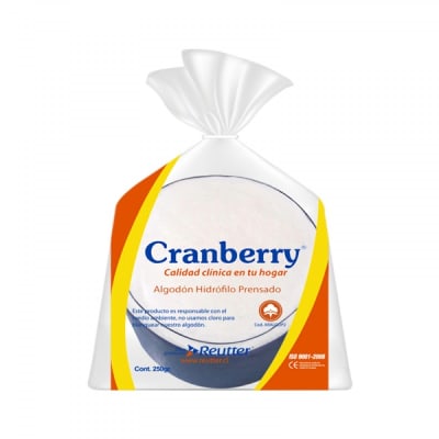 Algodon Hidrofilo Prensado Cranberry