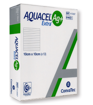 Aquacel Extra AG+ 10x10cm Convatec