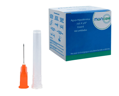Aguja hipodérmica 100 un Muncare