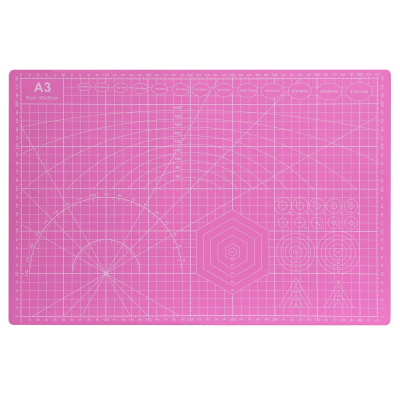 Tabla Base de Corte Salvacorte A3 Rosado 30x45 cm.