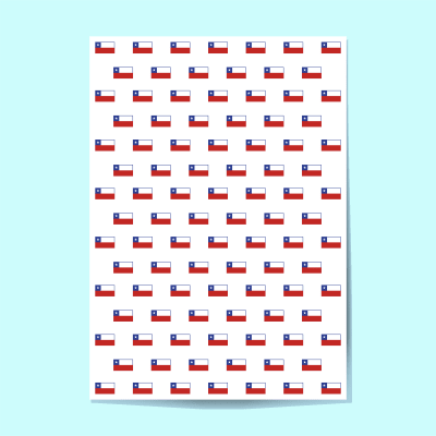 Papel Mantequilla Bandera Chile N°1 – 10 Unidades