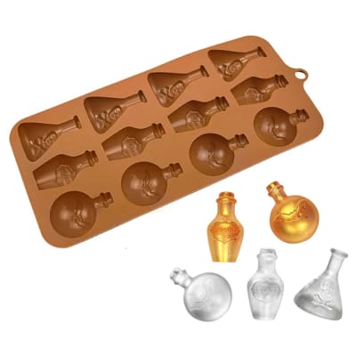 Molde Chocolate Silicona Pócimas y Brebajes