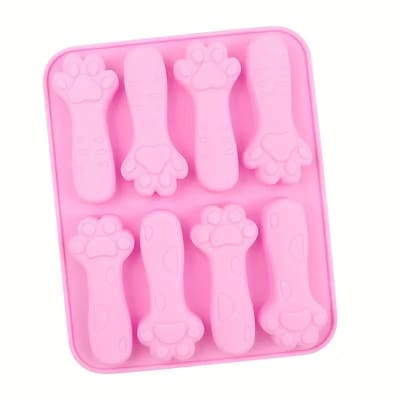 Molde Silicona 8 Patitas