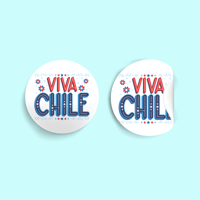 Stickers Fiestas Patrias N°2 - 20 Unidades1