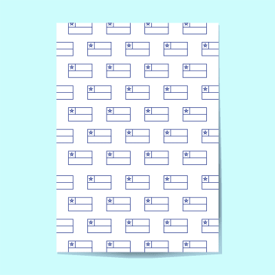 Papel Mantequilla Bandera Chile N°2 – 10 Unidades
