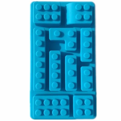 Molde Bloques Lego Rectangular Silicona