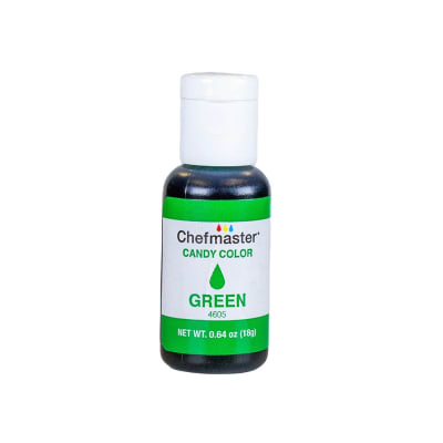 Colorante Liposoluble Chefmaster Candy Color Green 18 gr.