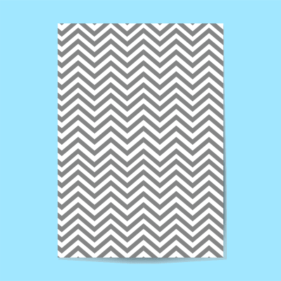 Papel Mantequilla Zigzag Gris 10 Unidades1