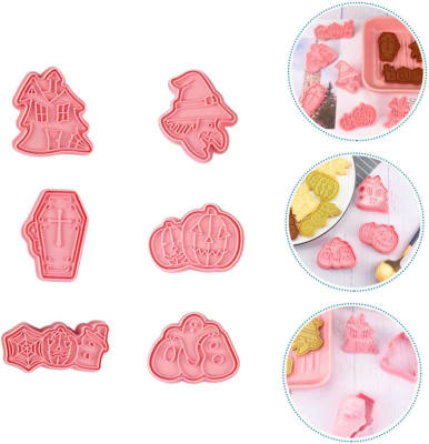 Set Cortador Marcador Halloween N°4 - 6 Diseños