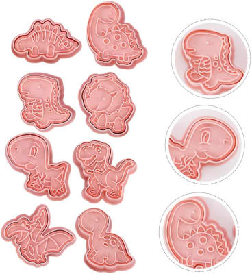 Set Cortador Marcador Dinosaurios N°2 - 8 Diseños