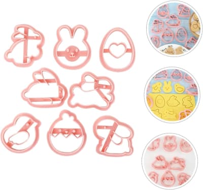 Set Cortador Pascua 8 Piezas Plástico