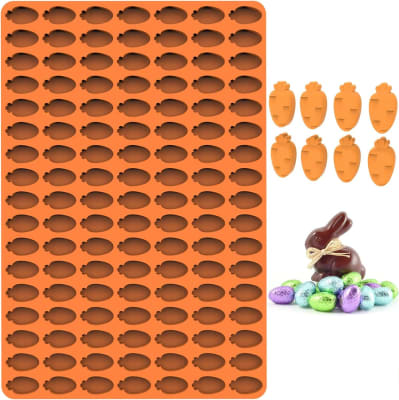 Molde Chocolate Silicona Zanahorias 119 Cavidades1