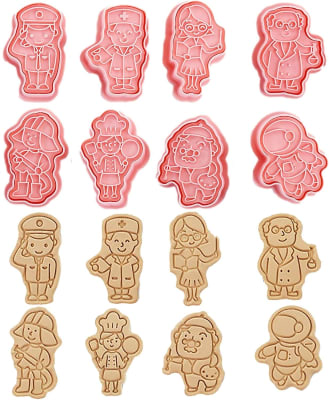 Set Cortador Marcador Oficios 8 Diseños