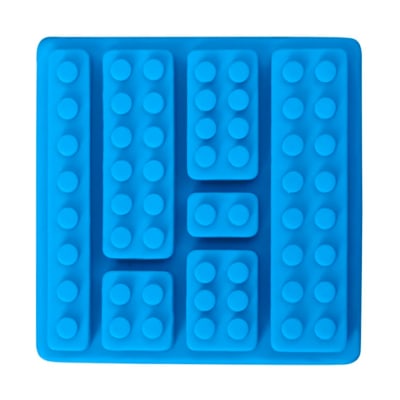 Molde Bloques Lego Cuadrado Silicona1