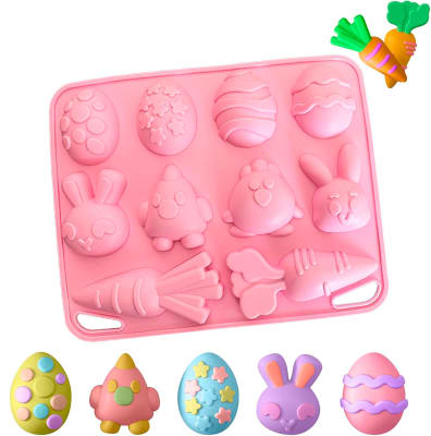 Molde Mix Pascua 10 Cavidades Silicona1