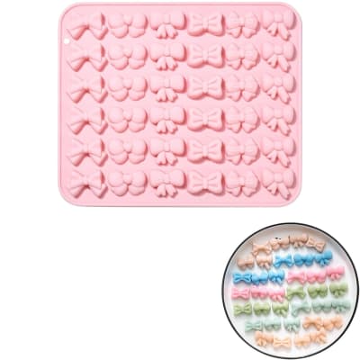 Molde Moños Lazos 36 Cavidades Silicona1
