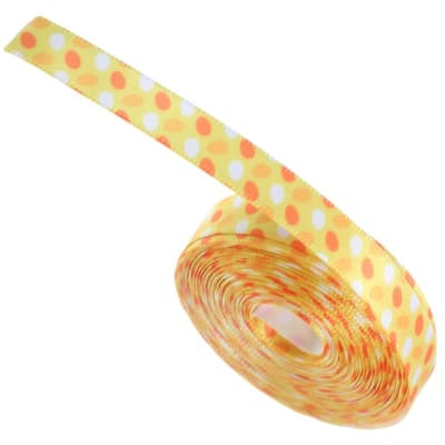 Cinta de Tela para Lazo Huevos Amarillo-Naranjo 5 Metros1