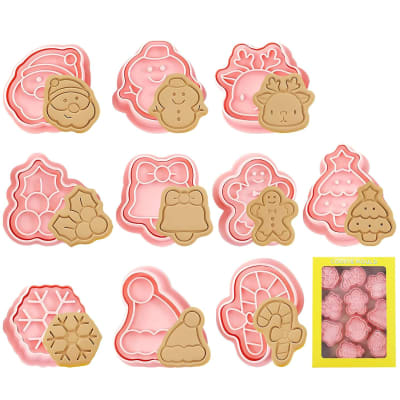 Set Cortador Marcador Navidad N°3 10 Diseños