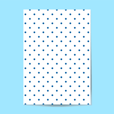 Papel Mantequilla Puntos Azul 10 Unidades1