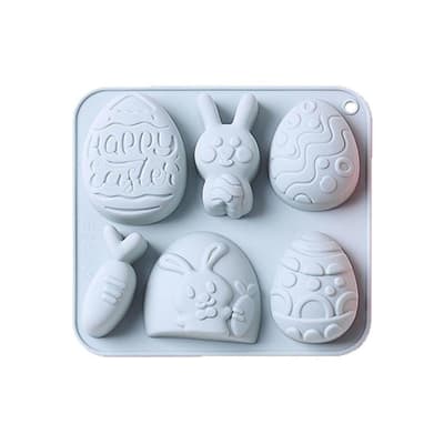 Molde Silicona Pascua N°1 6 Cavidades