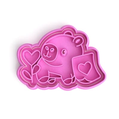 Cortador + Marcador Capibara N°4 Plástico