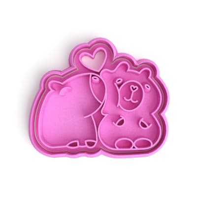 Cortador + Marcador Capibara N°2 Plástico