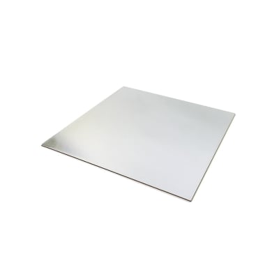 Bandeja Plateada Cuadrada 25 cm. Cartón1