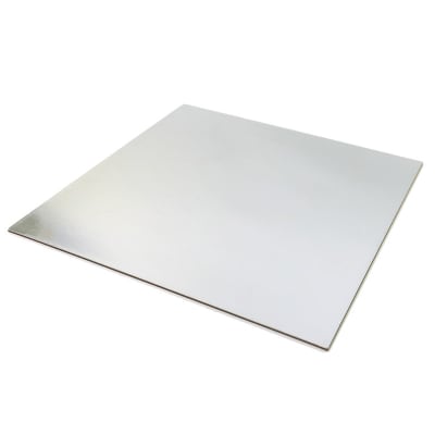 Bandeja Plateada Cuadrada 40 cm. Cartón