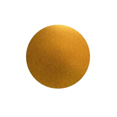 Bandeja Dorada Redonda 15 cm. Cartón1