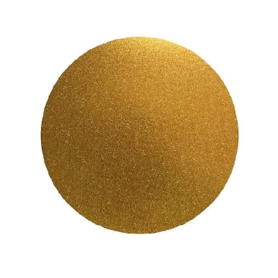 Bandeja Dorada Redonda 30 cm. Cartón1