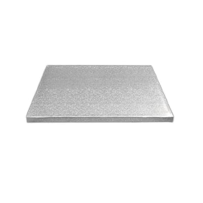 Bandeja Plateada Cuadrada 30 cm. Gruesa1