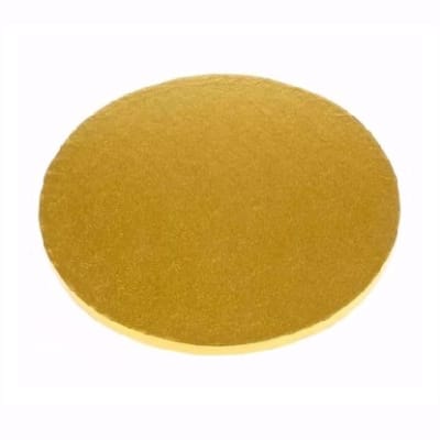 Bandeja Dorada Redonda 35 cm. Gruesa1