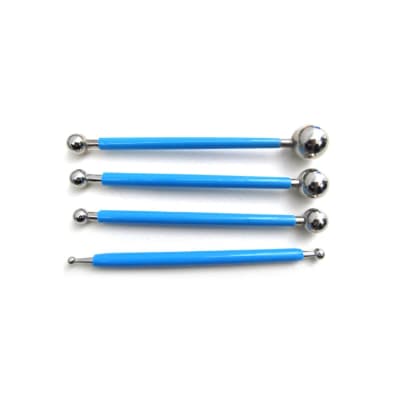Set Bolillos Metalicos 4 Piezas