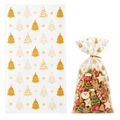 Set Bolsa Celofán Navidad N°1 12,5x27 cm. 10 Unidades1