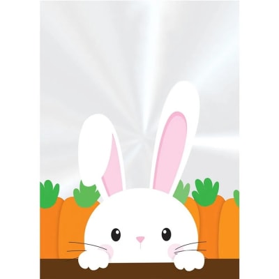 Bolsa Pascua Conejo Zanahoria 11x19,5 cm. 50 unid.1