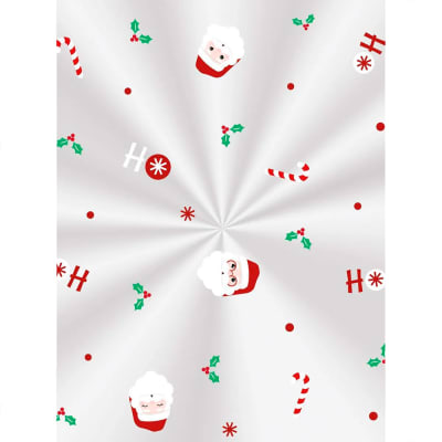Bolsa Poli Transparente Navidad 13.5x22.5 cm. 100 Unidades