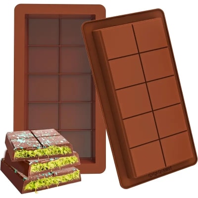 Molde Chocolate Dubai Barra Silicona